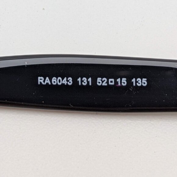 🕶️Ralph Lauren RA6043 131 Eyeglasses 52/15 135 /KAB339🕶️​​ - Picture 3 of 6